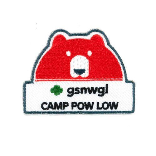 GSNWGL Camp Pow Low Fun Patch