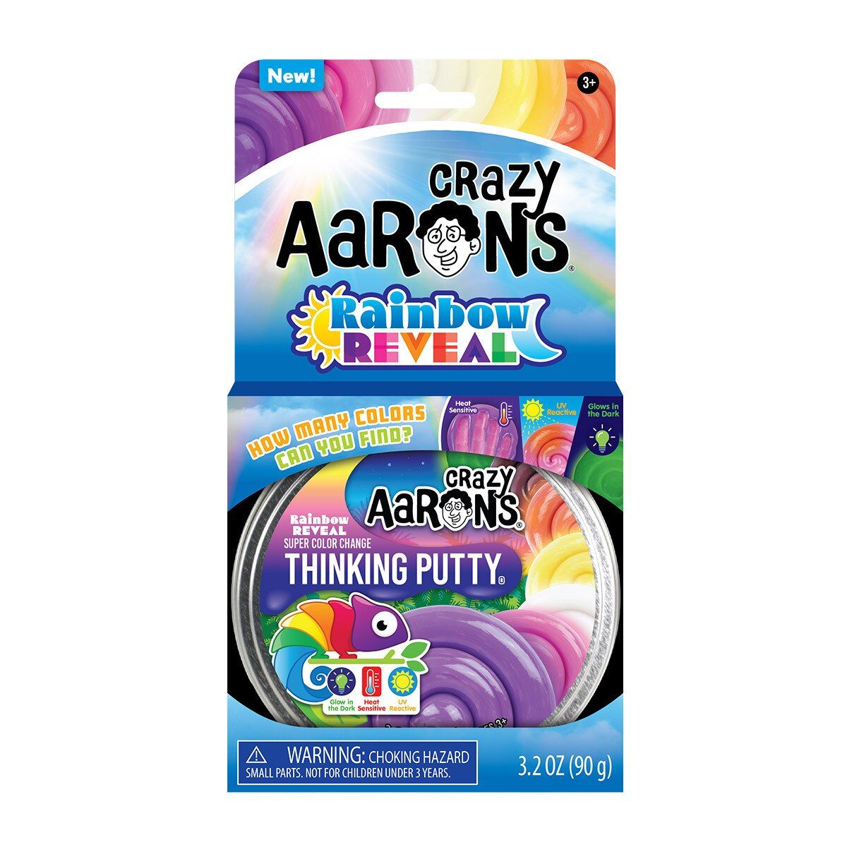 Crazy Aaron's Rainbow Reveal Thinking Putty