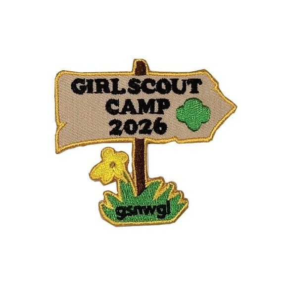 2026 GSNWGL Girl Scout Camp Fun Patch