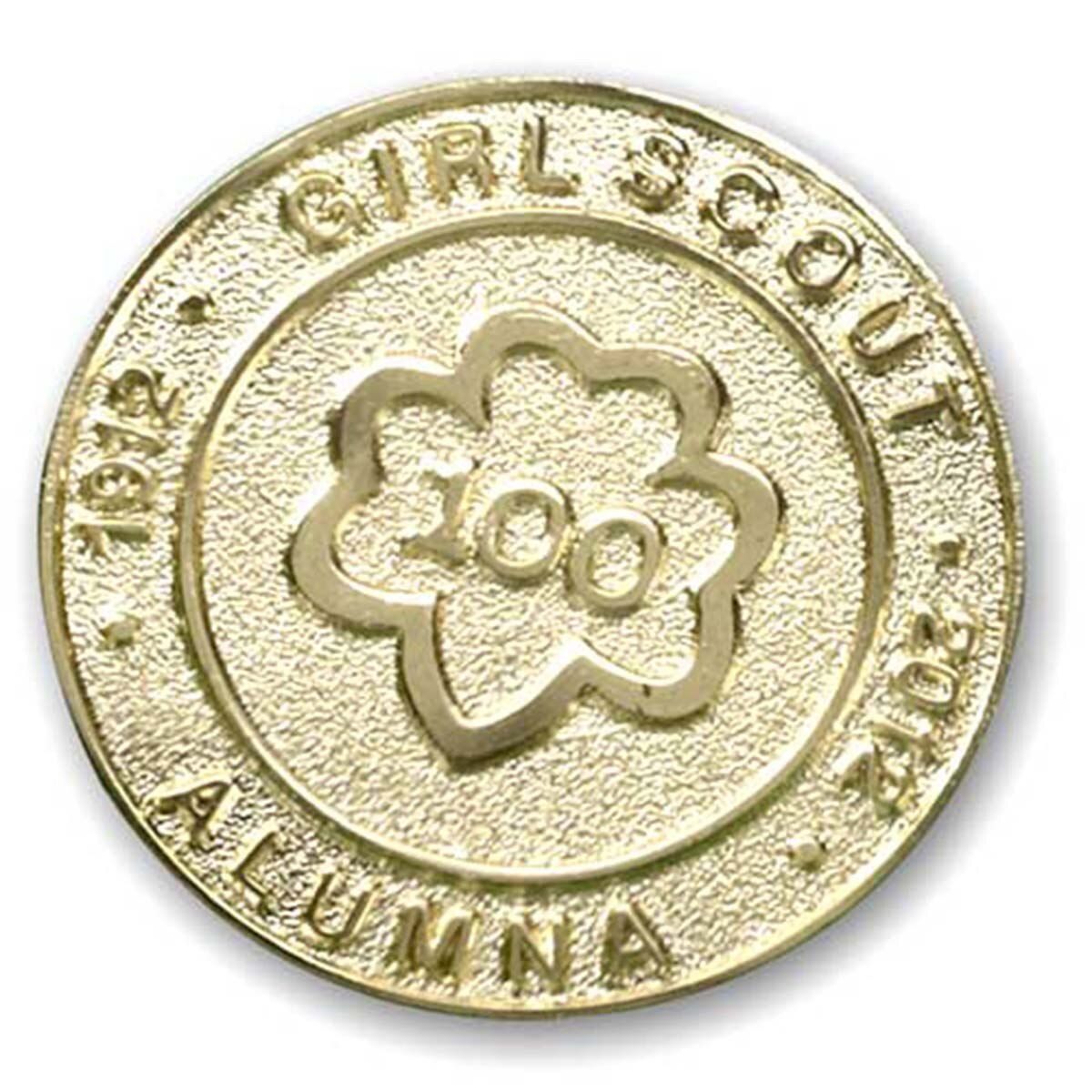 Girl Scout Alumna Pin - 100 Years