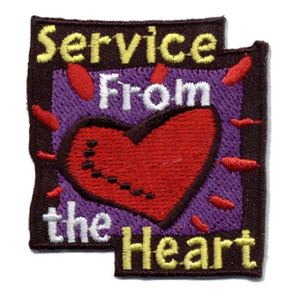 Service from the Heart Fun Patch