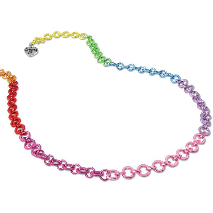 Charm It! Rainbow Chain Necklace