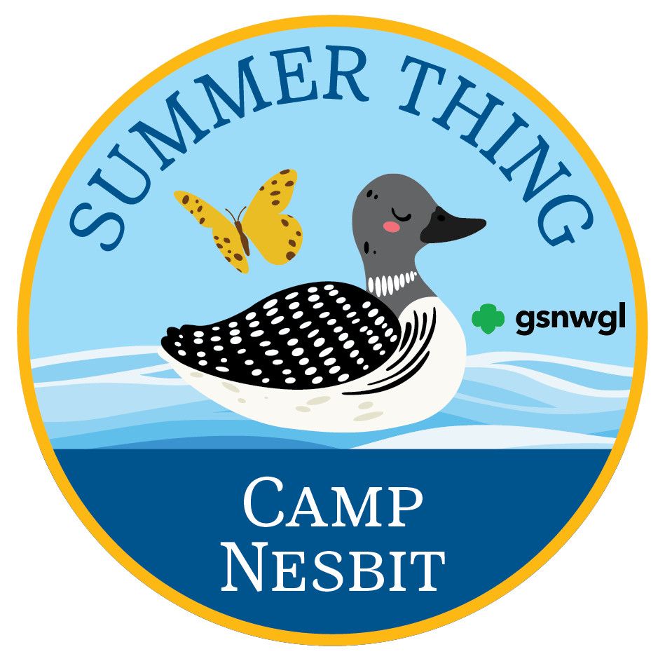 Camp Nesbit Summer Thing 3" Water Bottle Decal