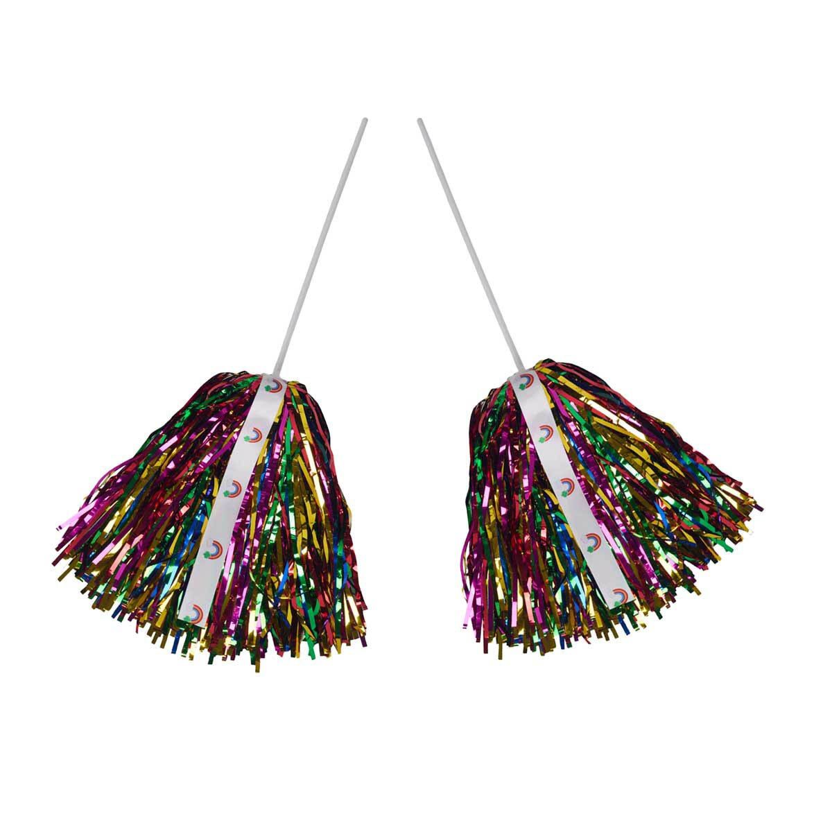 Bridging Rainbow Pom Poms Set