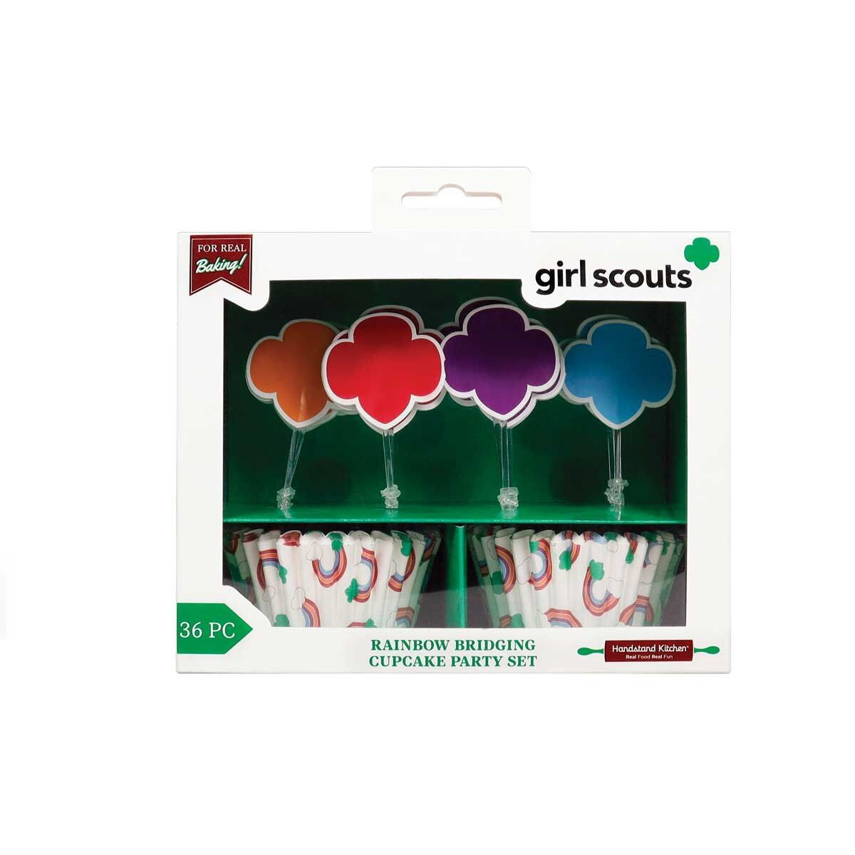 Bridging Rainbow Cupcake Party Set