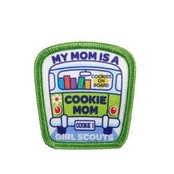 My Mom Is A Cookie Mom Sew-On Patch - Van