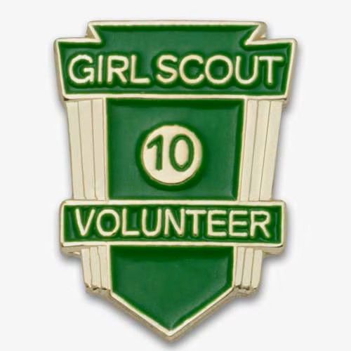 Volunteer Service Award Pin
