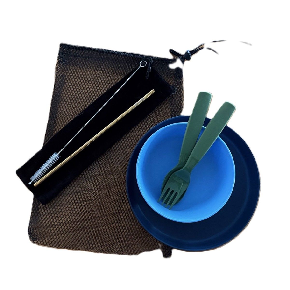 Mess Kit - Navy, Olive Green, Blue