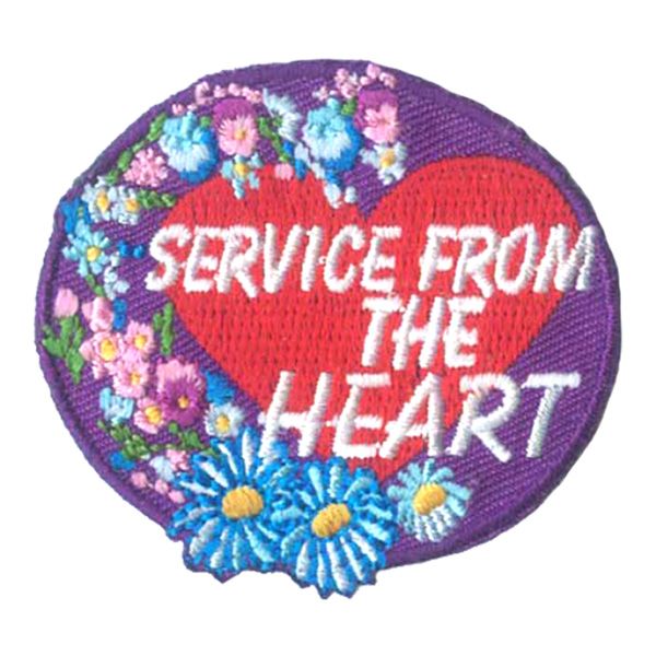 Service From the Heart Fun Patch