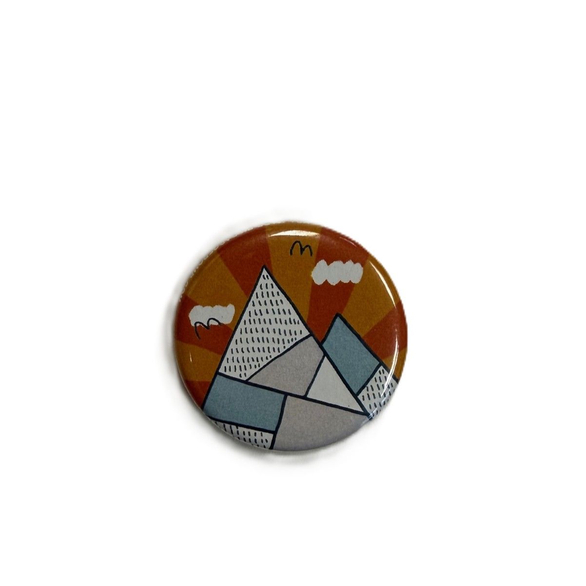 Button Pin 1"