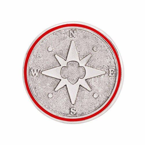 Cadette True North Award Pin