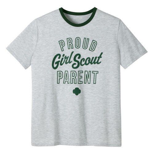 Proud Girl Scout Parent T- Shirt — Adult