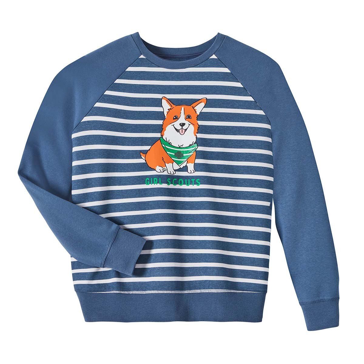 Happy Corgi Sweatshirt - Women's