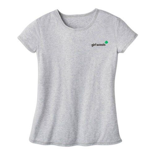 Gray Trefoil T-Shirt – Misses and Women’s