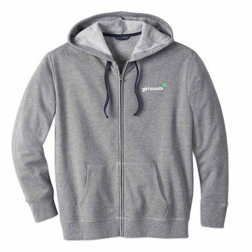 Trefoil Zip Up Hoodie - Adult