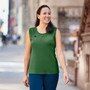 Sleeveless Scoop Neck Top — Women’s