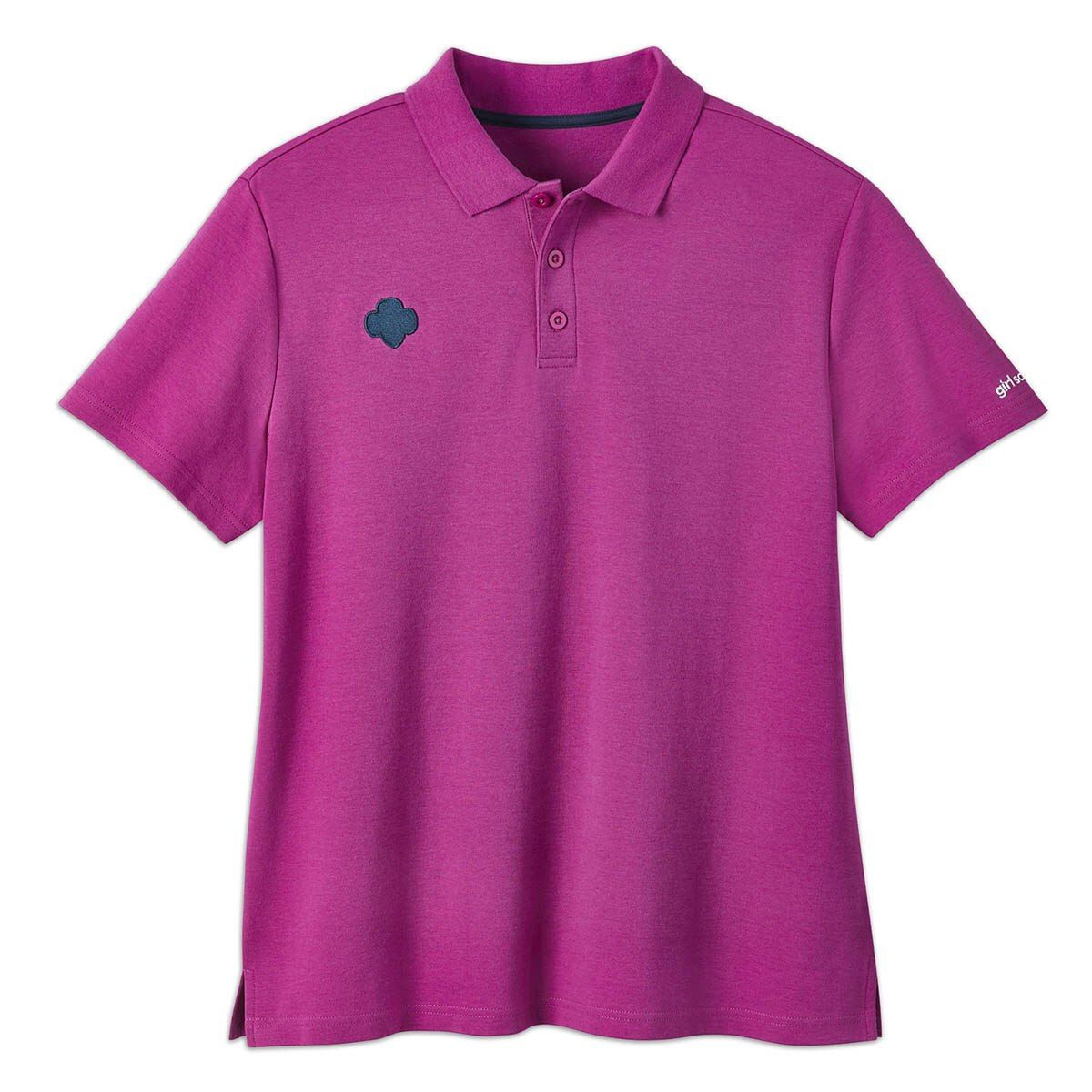 Ruby Trefoil Polo Shirt — Adult