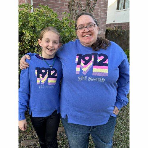 Colorful Chenille Sweatshirt - Women's