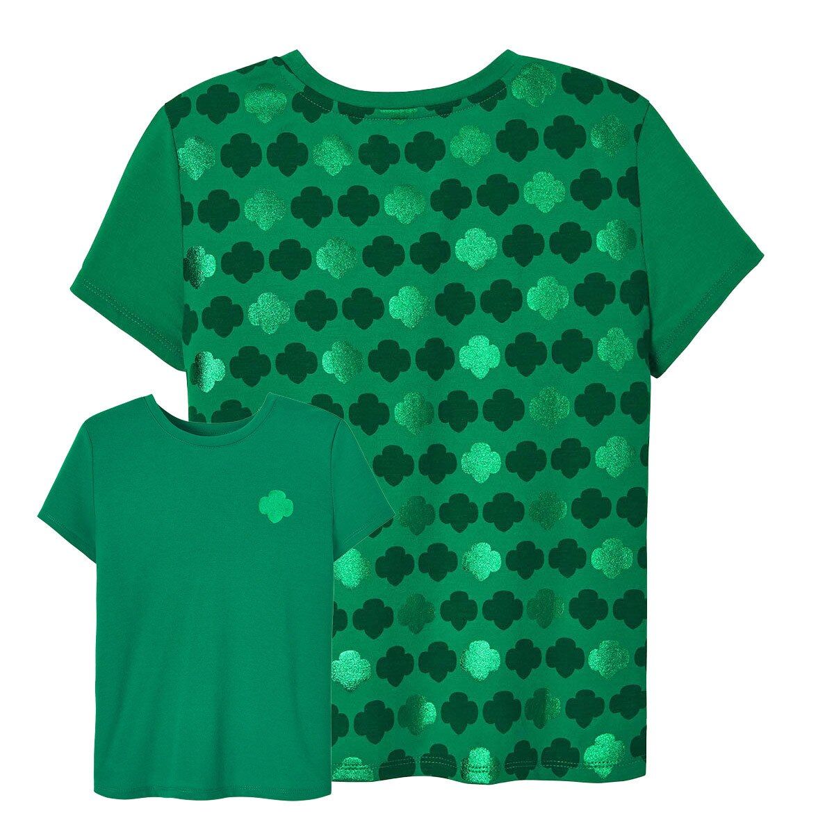 Repeating Trefoil T-Shirt - Girls