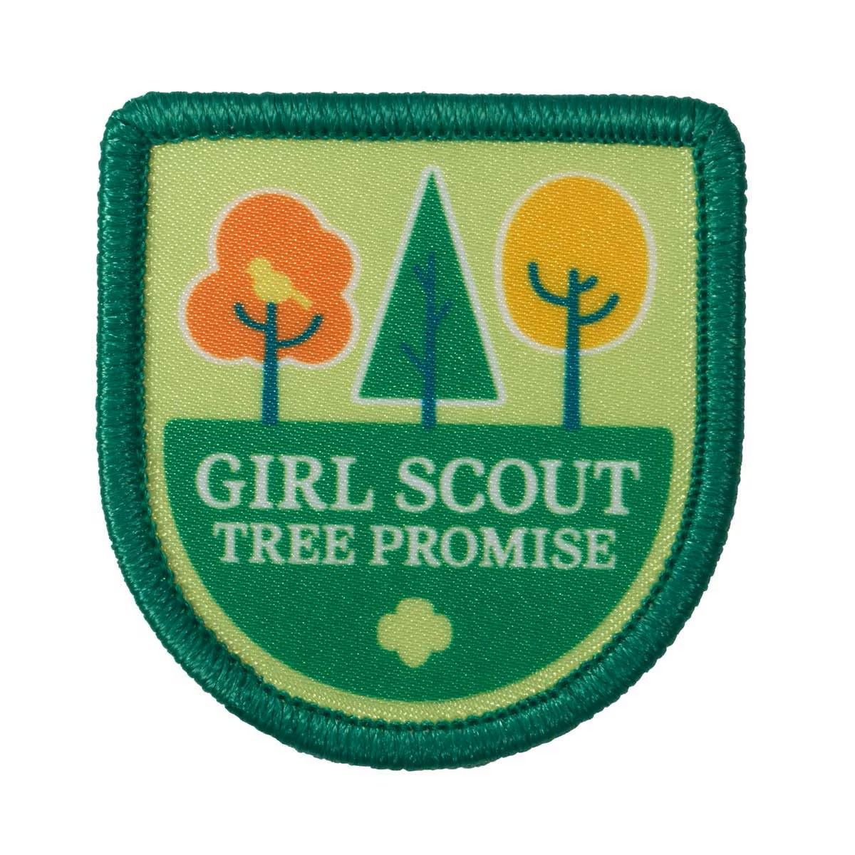 Girl Scout Tree Promise 2026 Sew-On Fun Patch