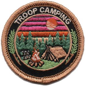 Troop Camping Fun Patch