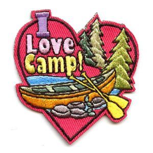 I Love Camp! Fun Patch