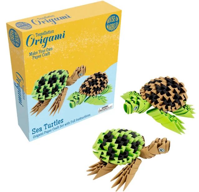 Origami Paper Craft Set - Turtles