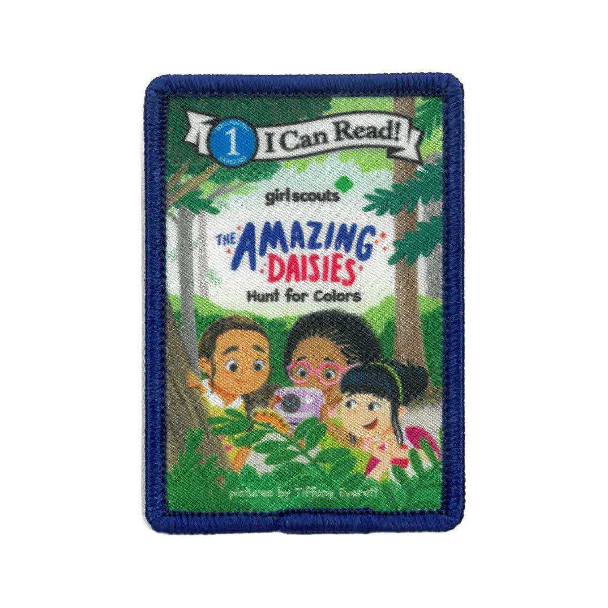 The Amazing Daisies Hunt for Colors Sew-On Patch
