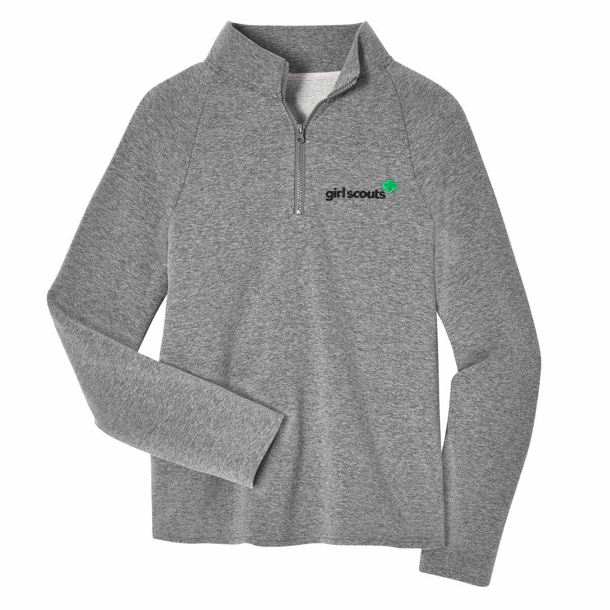 Sporty Quarter-Zip Pullover - Adult