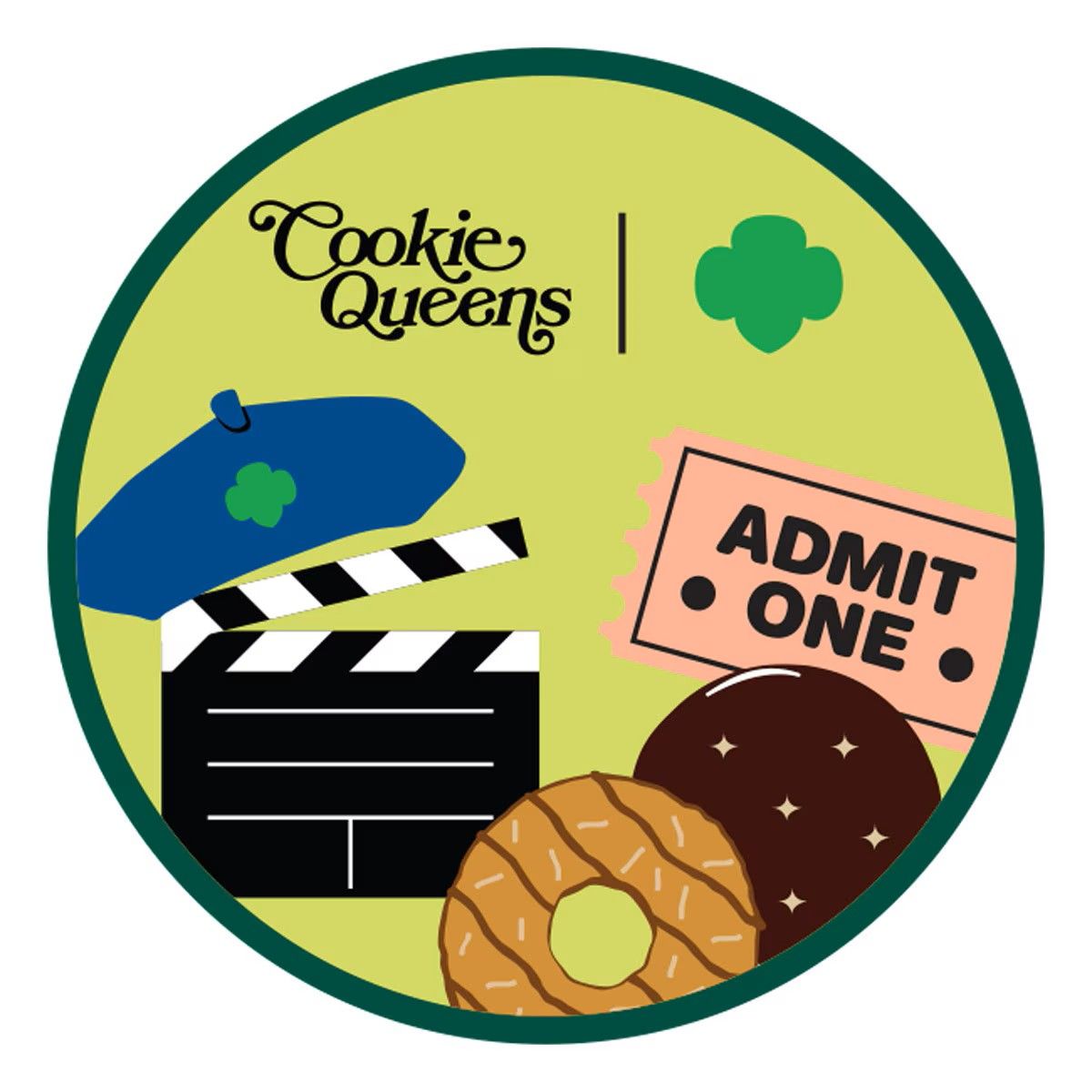 Cookie Queens Movie Decal Sticker