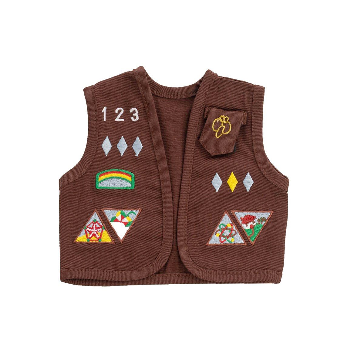 Brownie Vest Doll Clothes