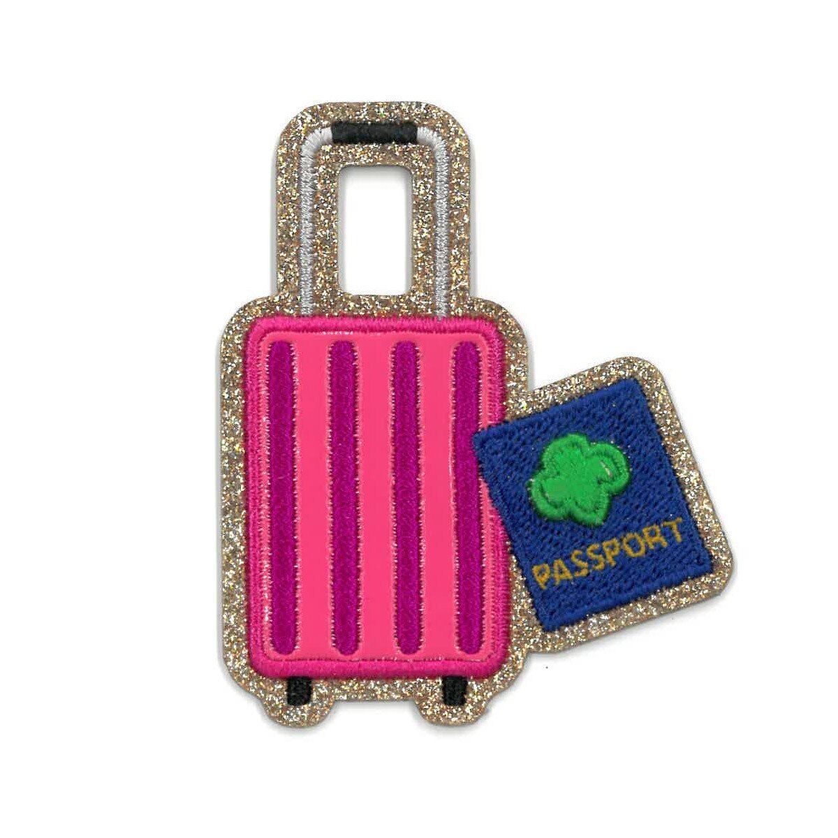 Girl Scouts x Supermix Studio Passport Travel Iron-On Super Fun Patch
