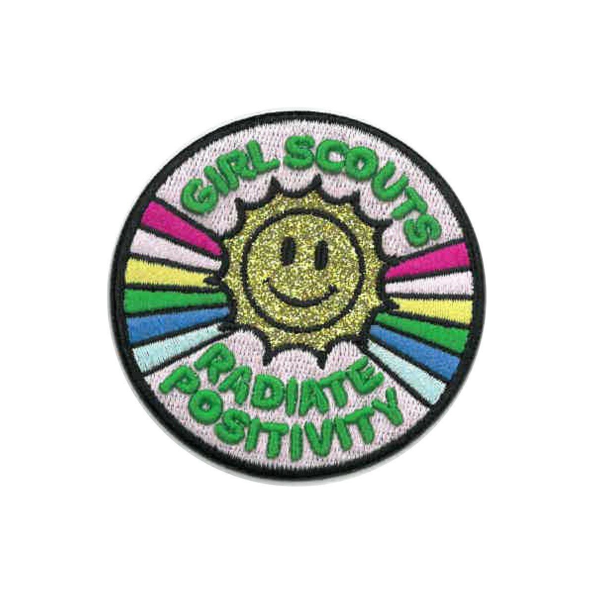 Girl Scouts x Supermix Studio Radiate Positivity Iron-On Super Fun Patch