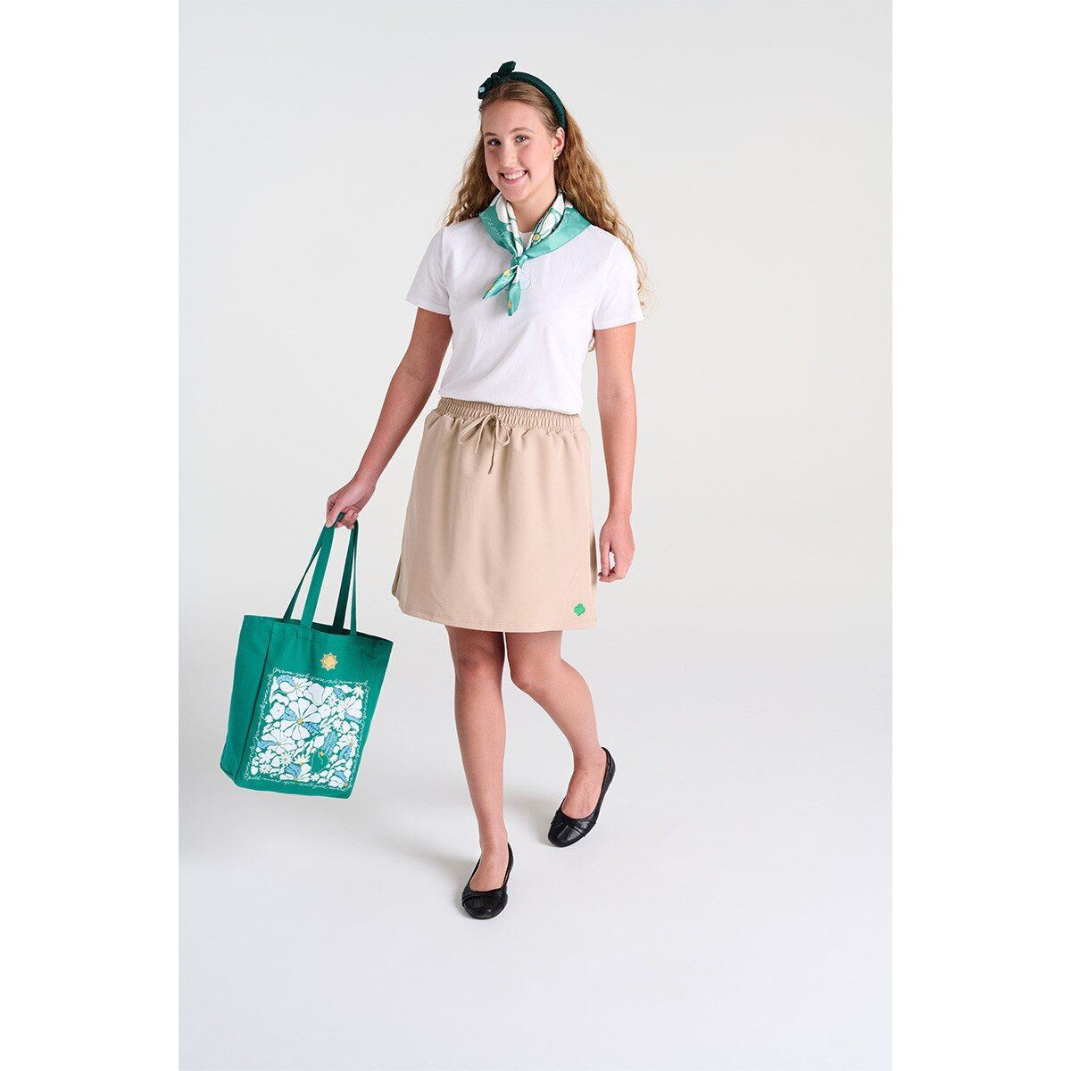 Cadette, Senior, Ambassador Drawstring Stretch Skort