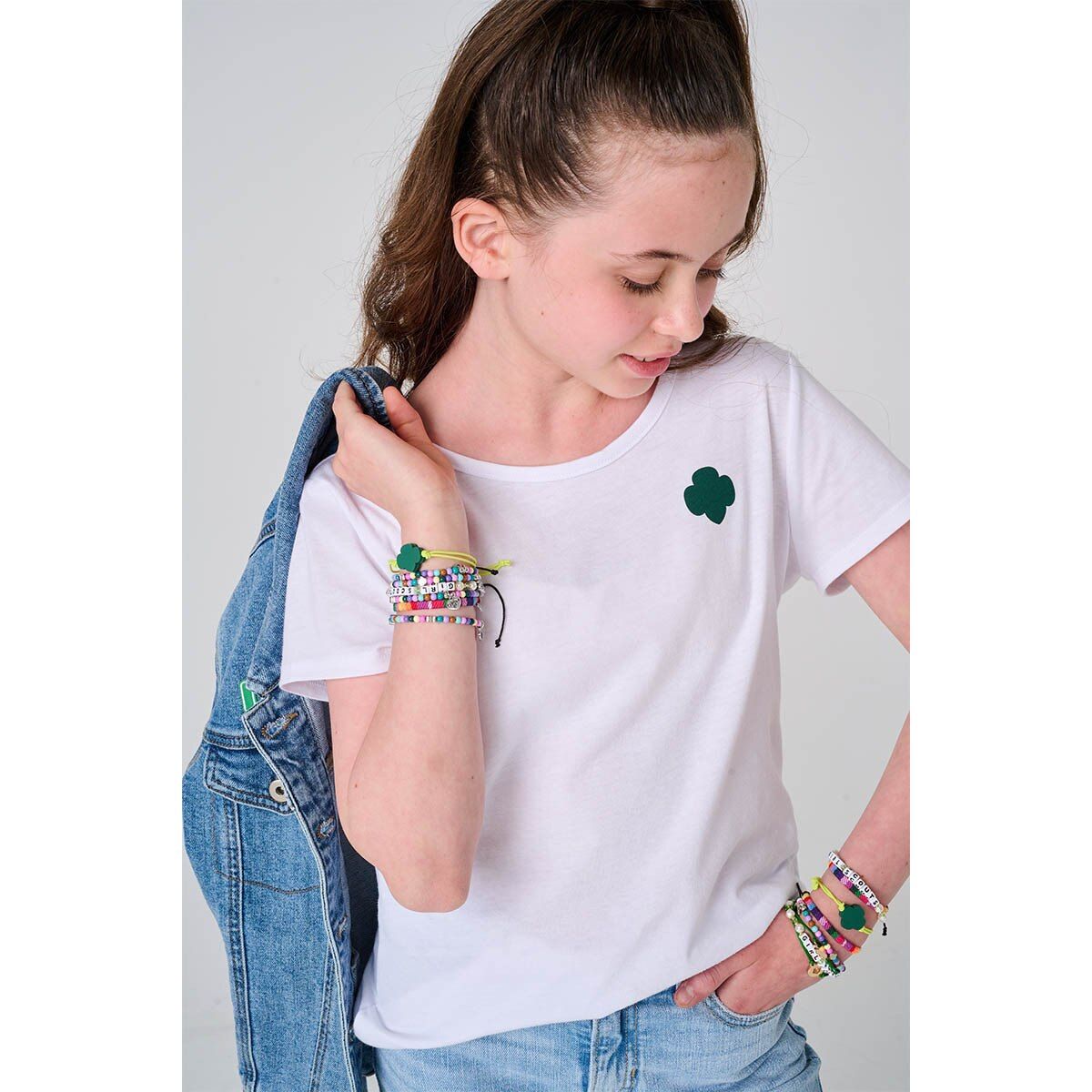 White Classic Trefoil T-Shirt