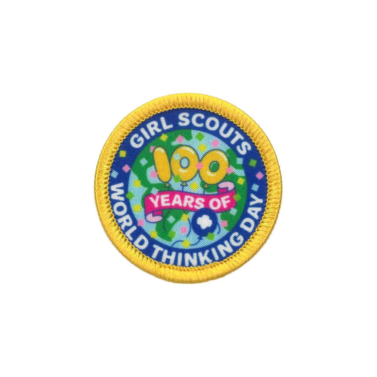 World Thinking Day 100 Years Patch 2026