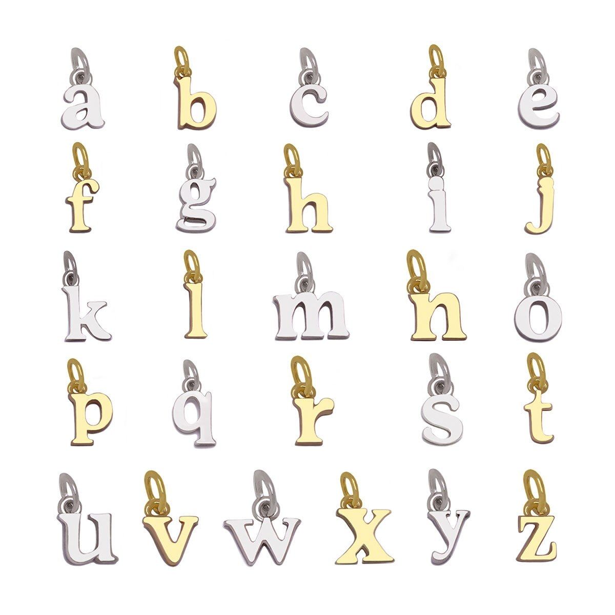 Girl Scout Charming Jewelry Collection Alphabet Letter Charm