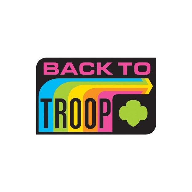 Back to Troop Rainbow Fun Patch 2026