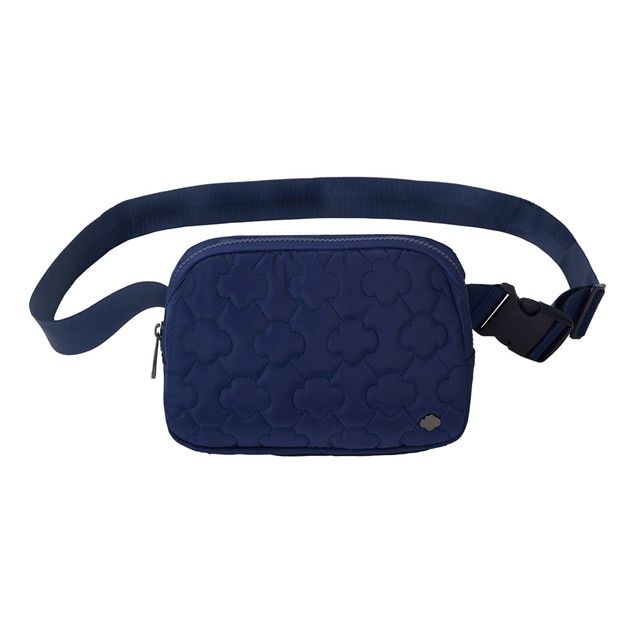 Quilted Trefoil Belt Bag