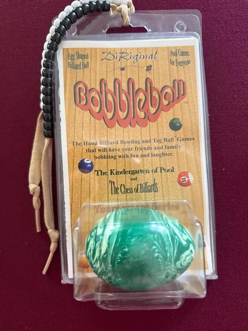 DiRiginal BOBBLEBALL Unique Gift Game for Billiards Pool Fun