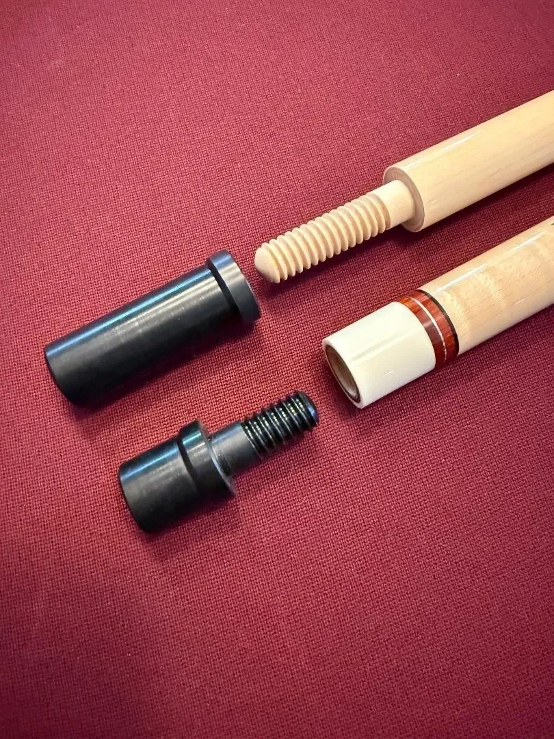 NEW Stunning Helmstetter Billiard Pool Cue Wood Joint 3-Cushion Carom (2)