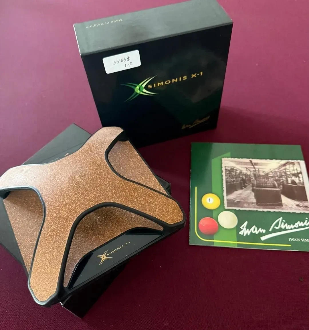 Simonis X-1 Pool Billiards Table Cloth Cleaning Tool NEW