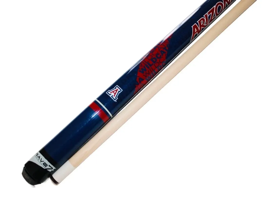 Arizona Wildcats U of A Billiards Pool Cue Stick Wave 7 Brand New 19 0z