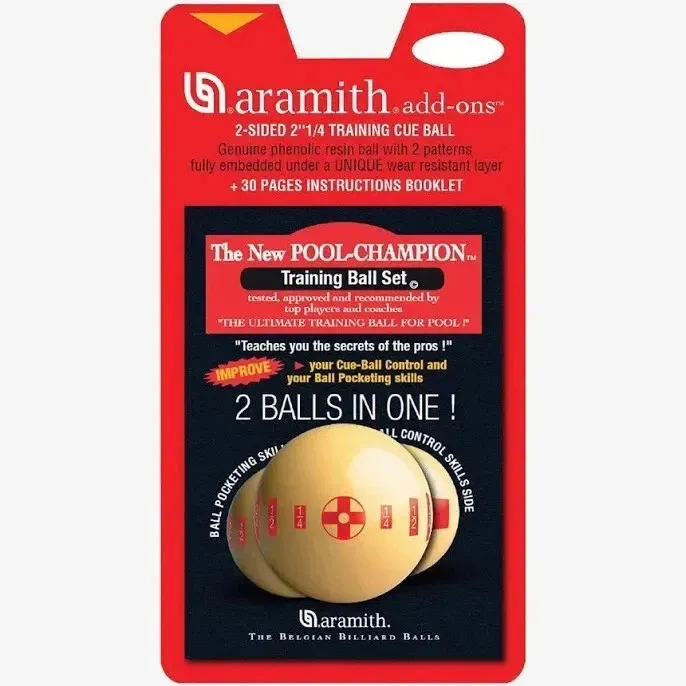 NEW ARAMITH POOL-CHAMPION TRAINING CUE BALL
