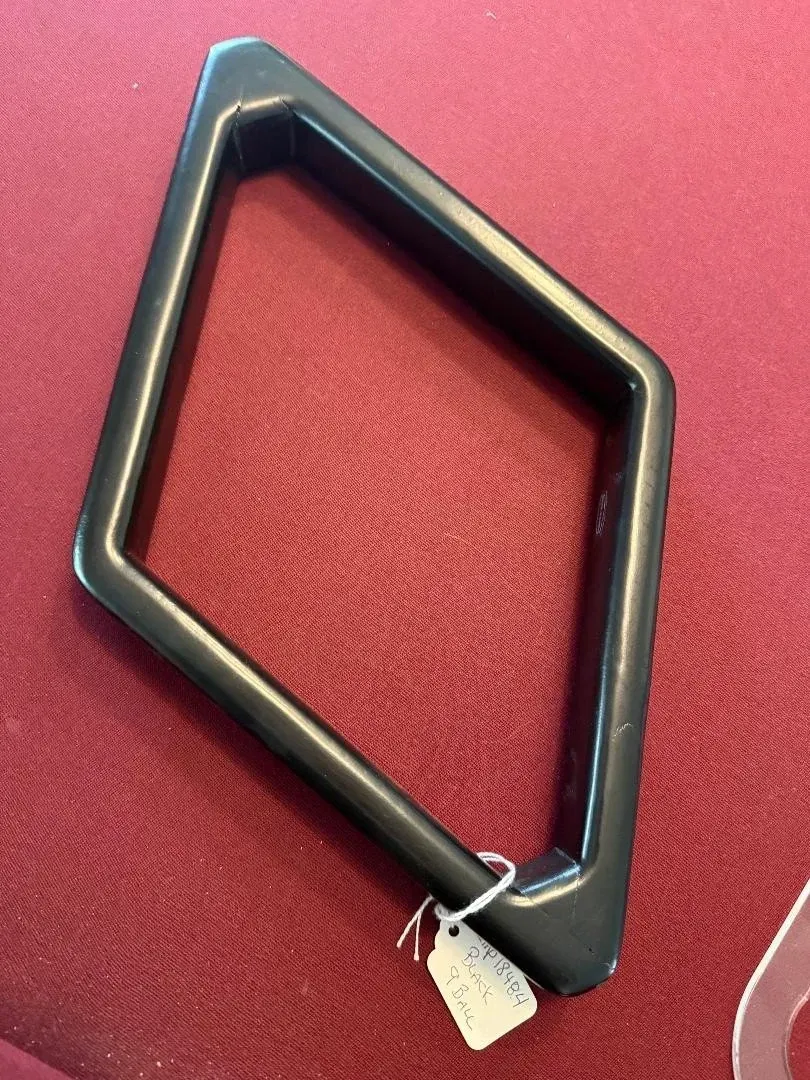 Heavy Duty Wooden Wood Nine Ball Pool Billiards Rack - Black Color