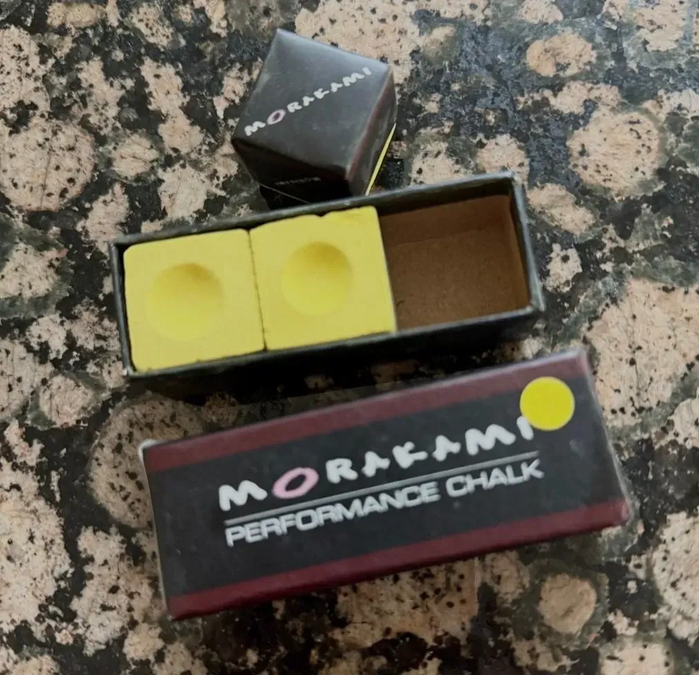 Morakami Chalk BLONDE Pool Cue Chalk 3 Pieces - Performance Chalk