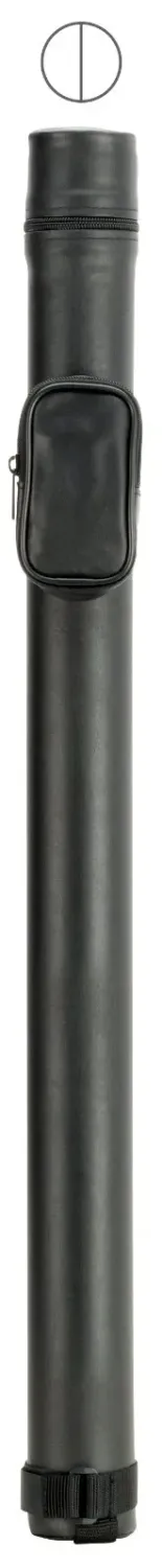 1x1 McDermott Pool Cue Hard Case, Oval, Black, Billiard, 75-0902