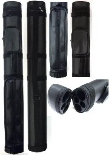PRO SERIES POOL CUE CASE 2X2 OVAL BLACK BRAND NEW FREE SHIPPING MODEL PR22VA