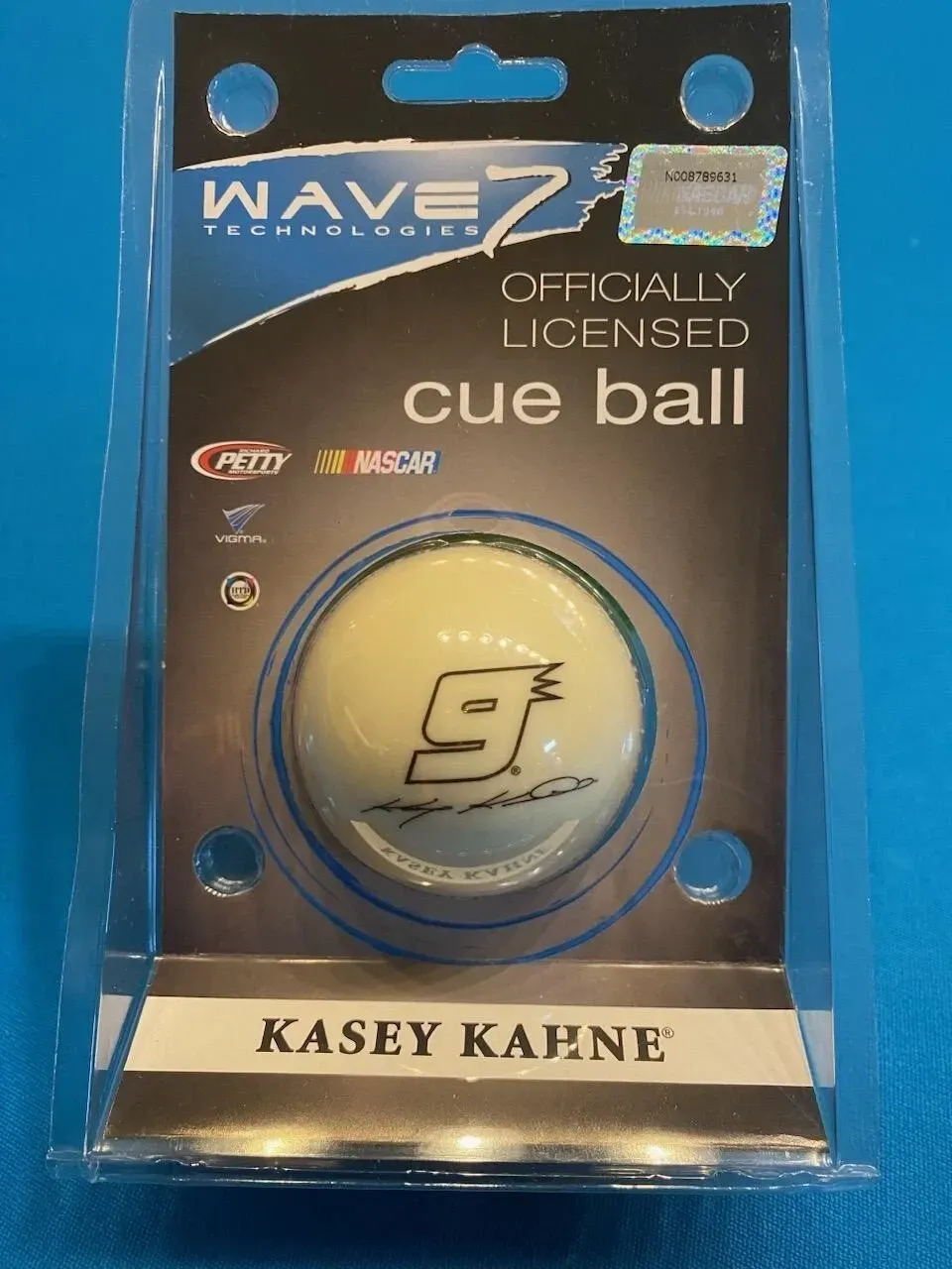 KASEY KAHNE OFFICIALLY LICENSED CUE BALL