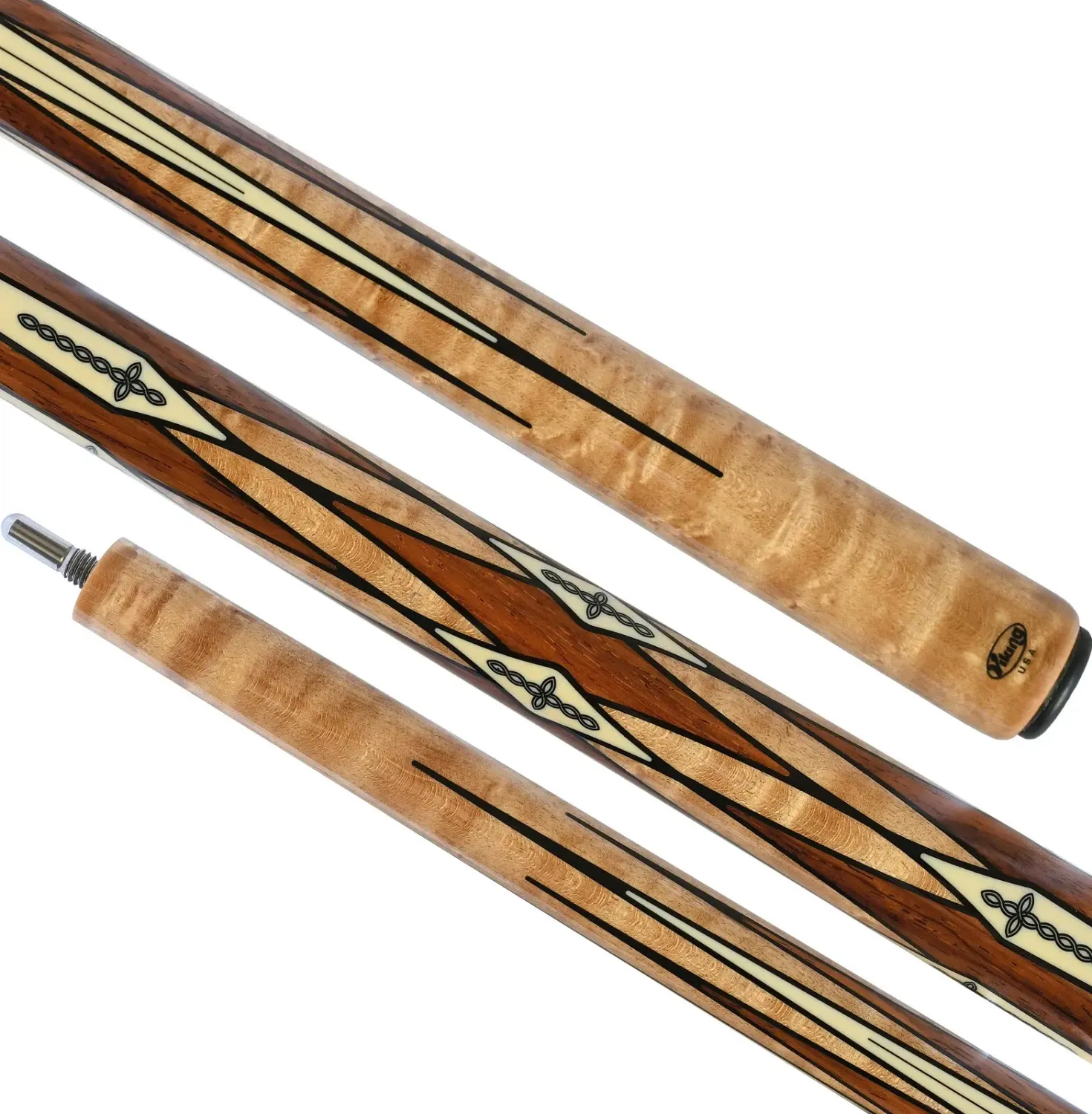 Viking A961 pool cue (*NEW* hard to find) W/Floating inlays & Viking Qk release